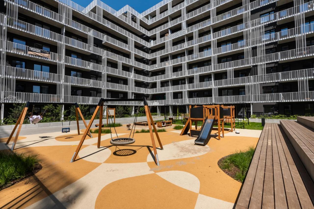 Wola Cosy White Apartment Varsavia Esterno foto