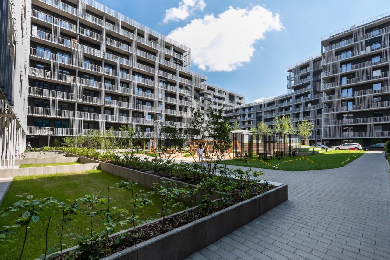 Wola Cosy White Apartment Varsavia Esterno foto
