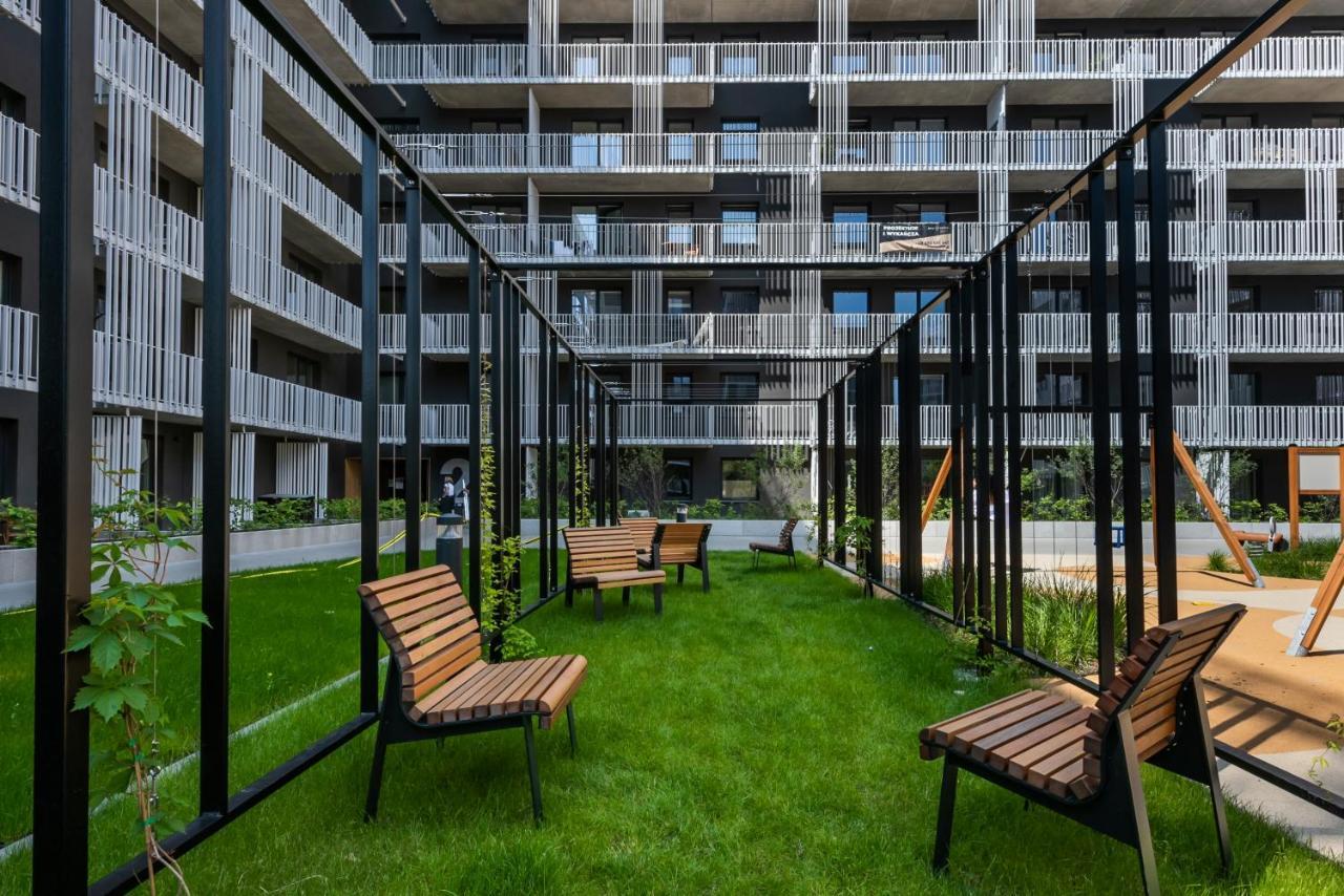 Wola Cosy White Apartment Varsavia Esterno foto